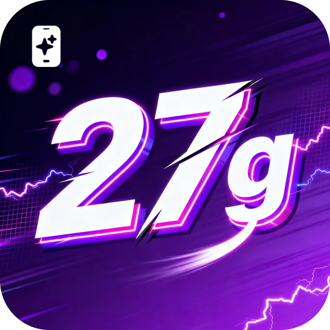 APP oficial da 27g para mobile